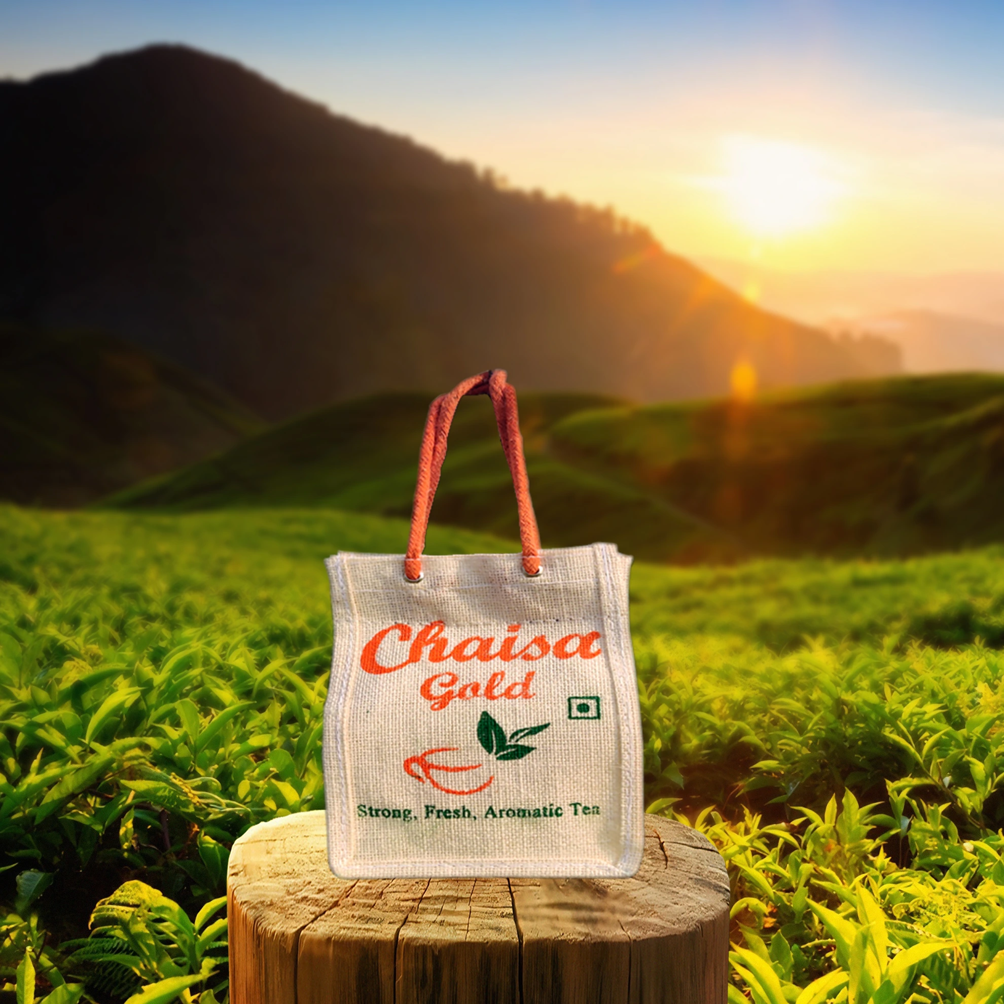 Chaisa Golden Jute Bag (1)