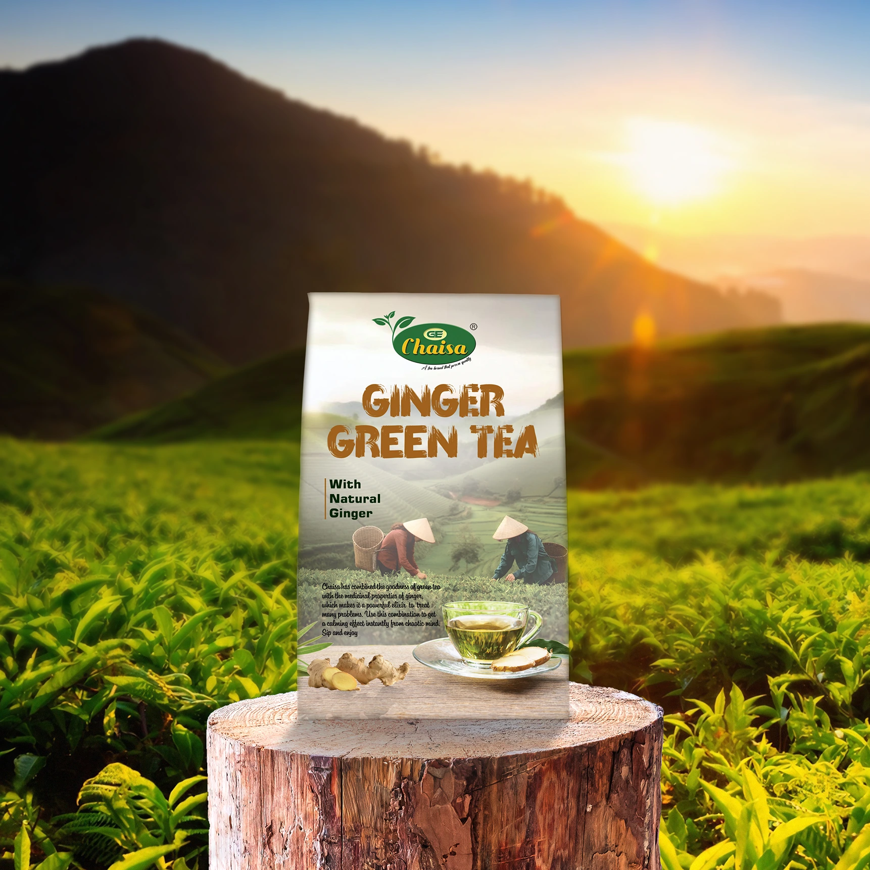 Ginger Green Tea (1)