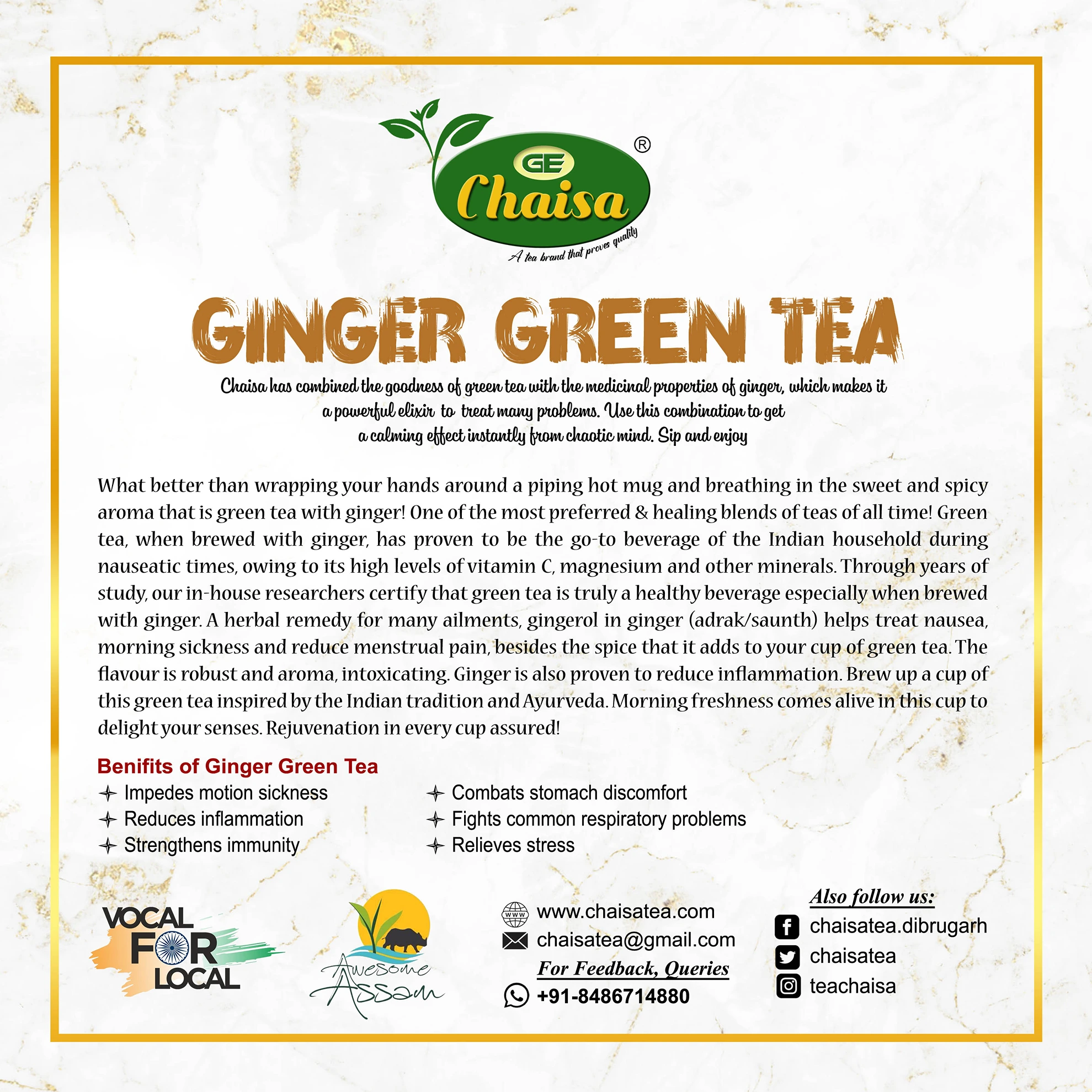 Ginger Green Tea (5)