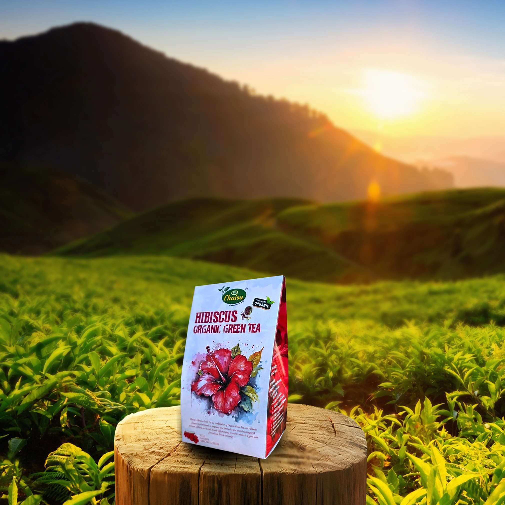 Hibiscus Organic Green Tea (2)