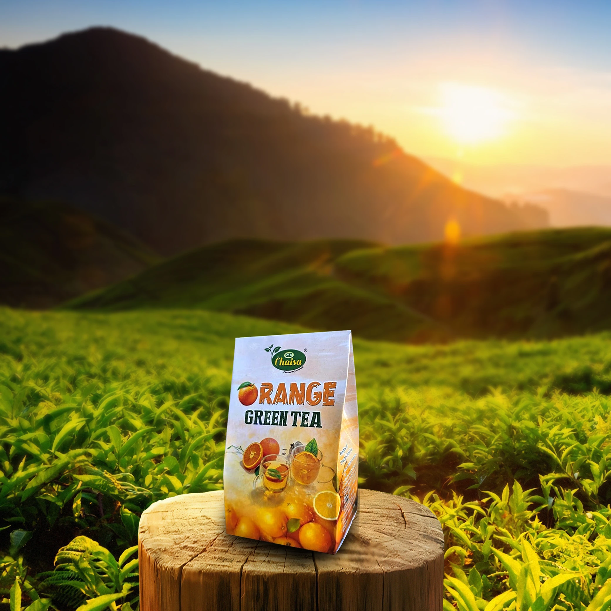 Orange Green Tea (7)