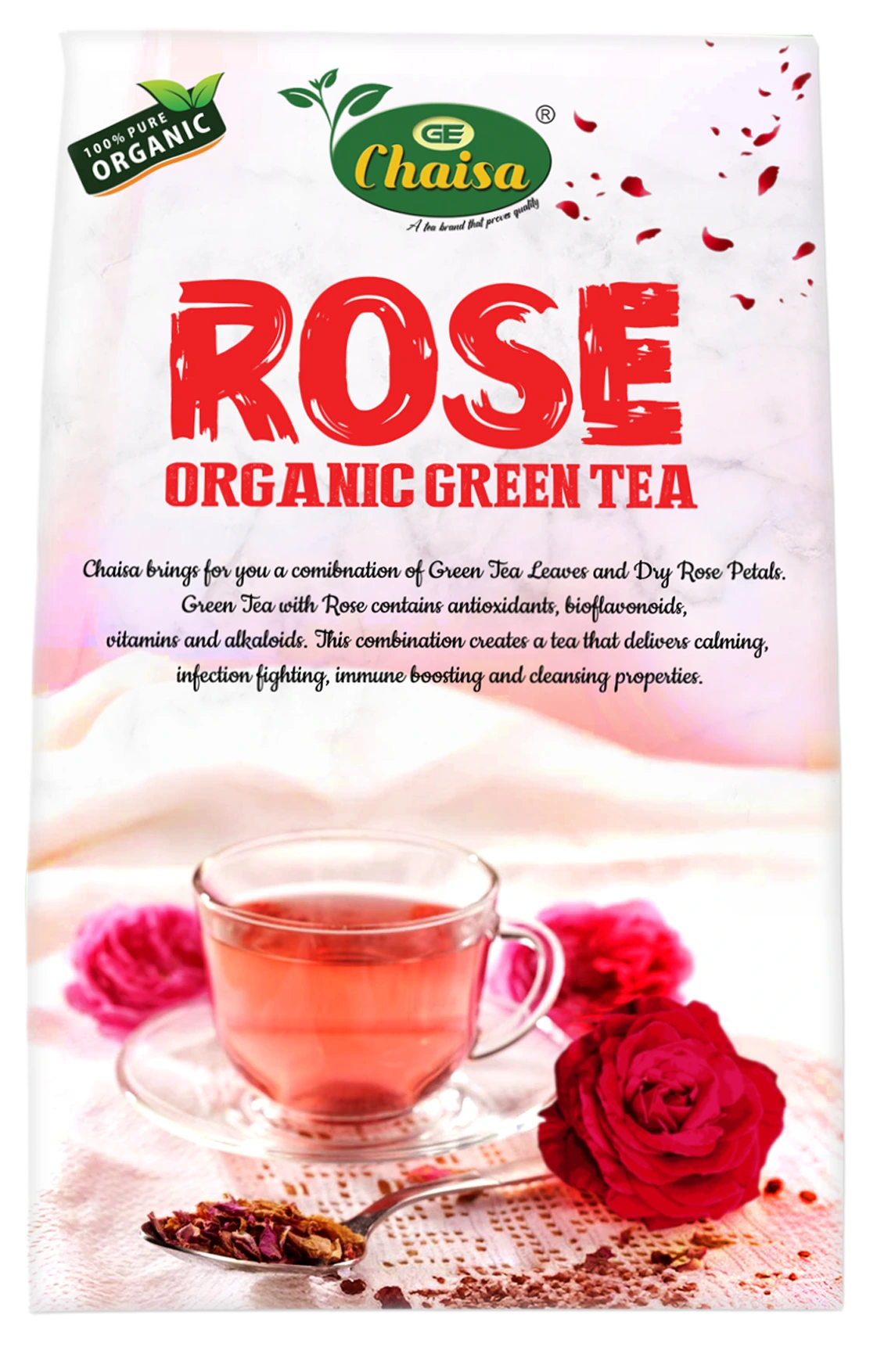 Rose Organic Green Tea (6)